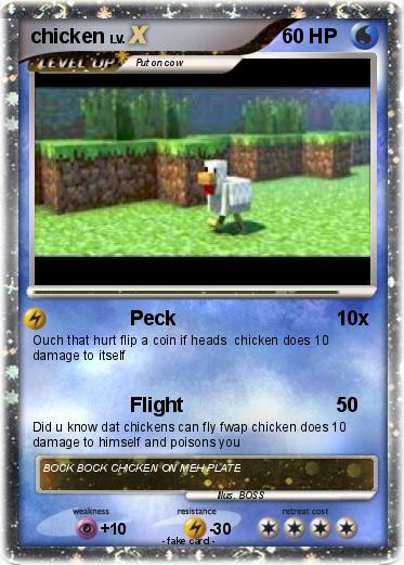 Pokemon chicken