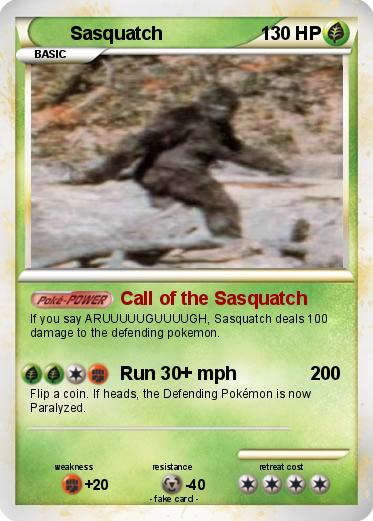 Pokemon Sasquatch