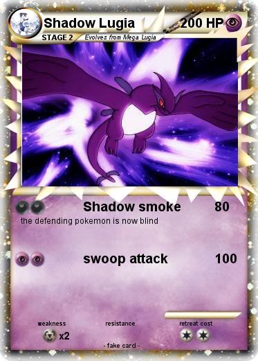 Pokemon Shadow Lugia
