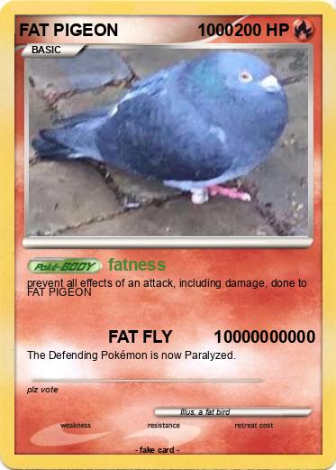 Pokemon FAT PIGEON                 1000