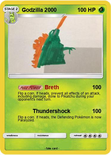 Pokemon Godzilla 2000