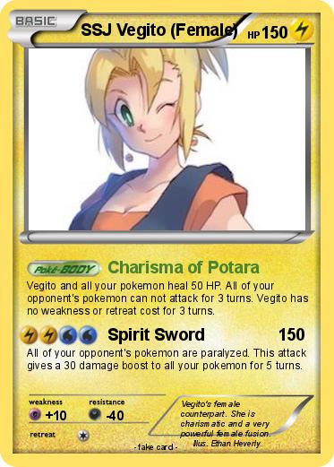 Pokemon SSJ Vegito (Female)