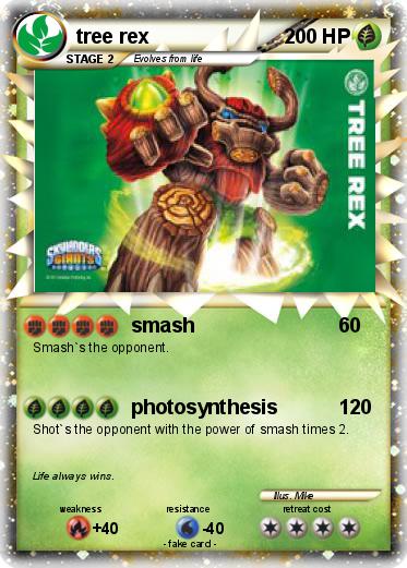 Pokemon tree rex