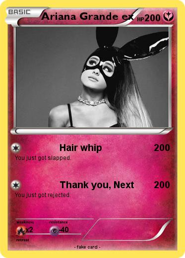 Pokemon Ariana Grande ex