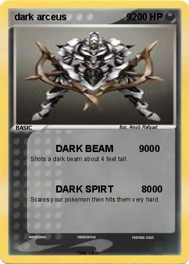 Pokemon dark arceus                       9