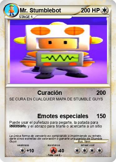 Pokemon Mr. Stumblebot