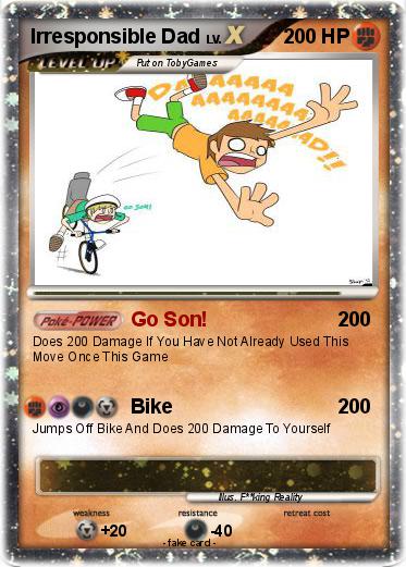 Pokemon Irresponsible Dad
