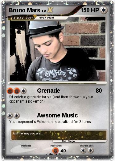 Pokemon Bruno Mars