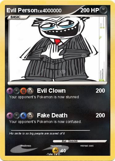 Pokemon Evil Person