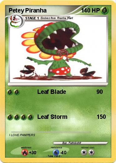 Pokemon Petey Piranha