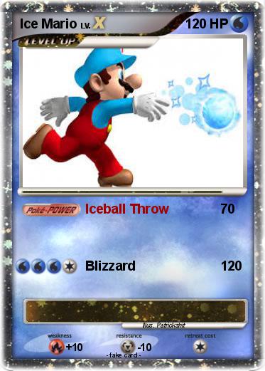 Pokemon Ice Mario