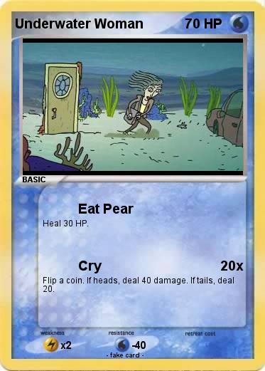 Pokemon Underwater Woman