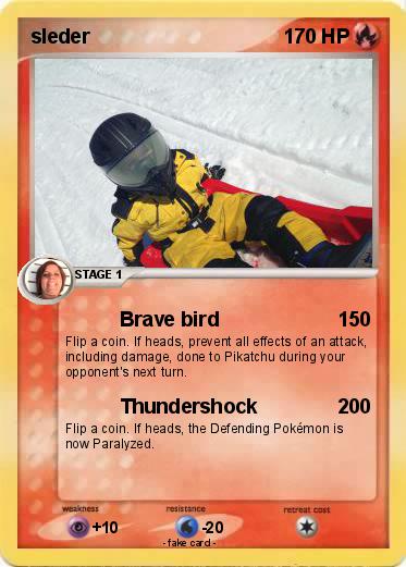 Pokemon sleder