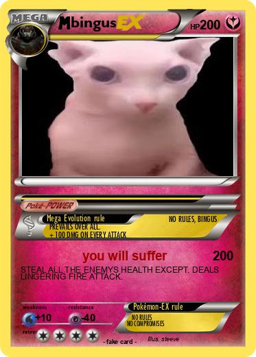 Pokemon bingus
