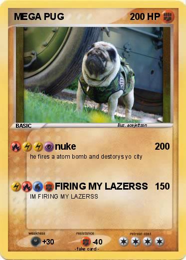Pokemon MEGA PUG