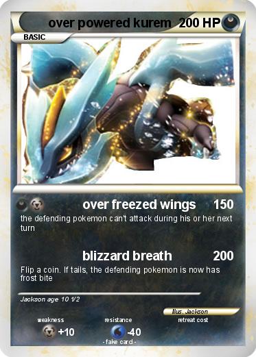 Pokemon over powered kurem