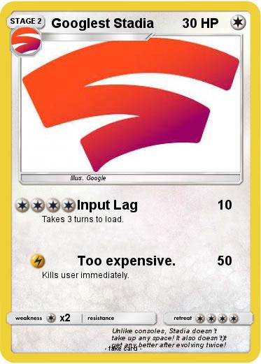 Pokemon Googlest Stadia