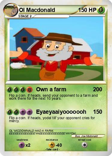 Pokemon Ol Macdonald