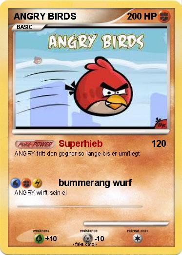 Pokemon ANGRY BIRDS
