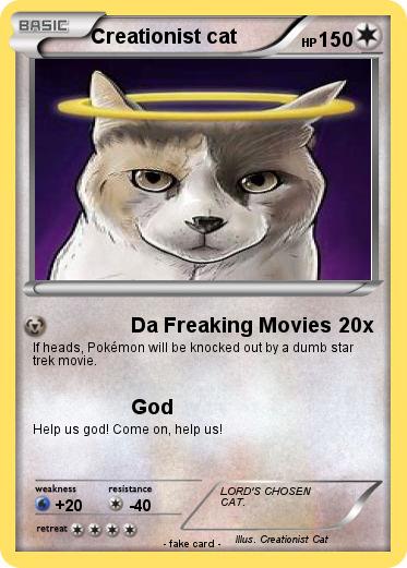 Pokemon Creationist cat