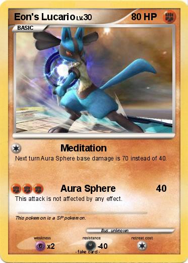 Pokemon Eon's Lucario