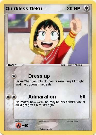 Pokemon Quirkless Deku