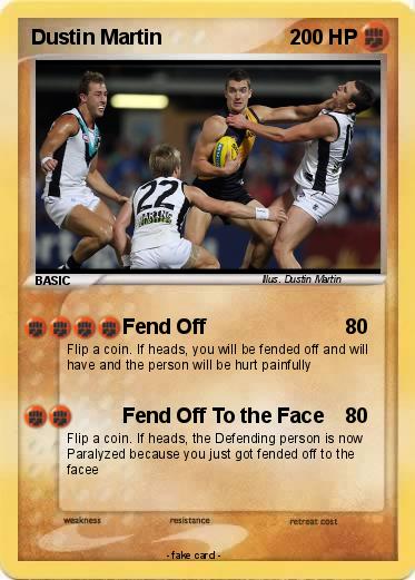 Pokemon Dustin Martin