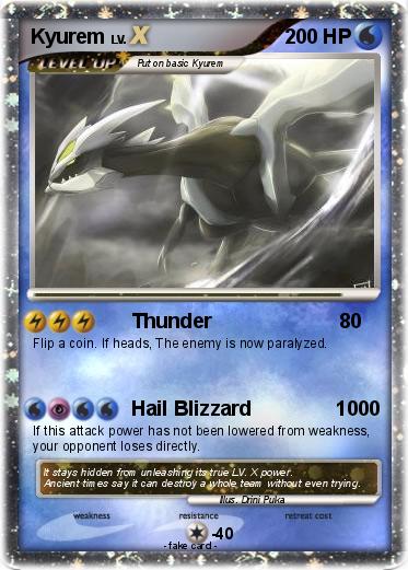 Pokemon Kyurem
