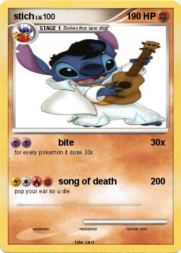 Pokemon stich