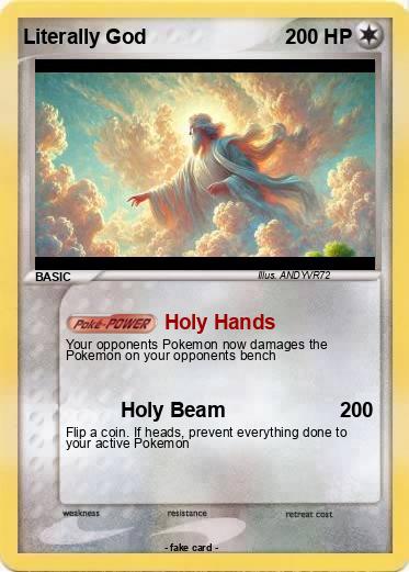 Pokemon Literally God