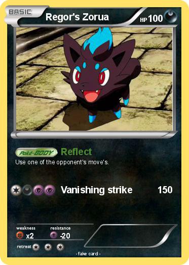 Pokemon Regor's Zorua