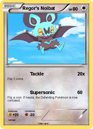 Pokemon Regor's Noibat