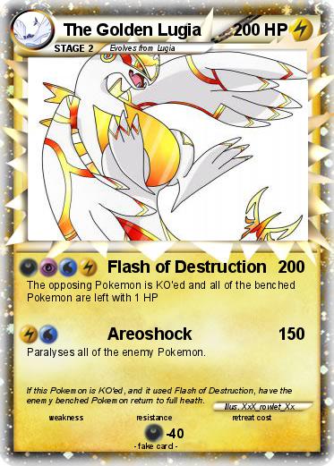 Pokemon The Golden Lugia