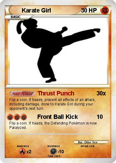 Pokemon Karate Girl