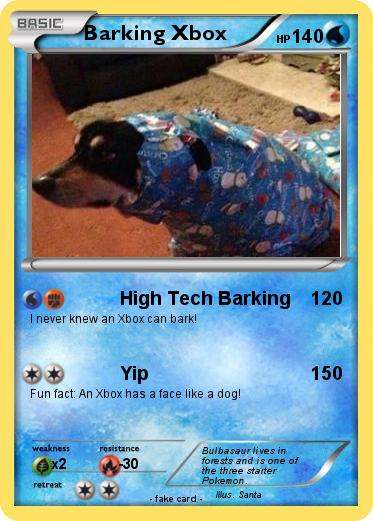 Pokemon Barking Xbox