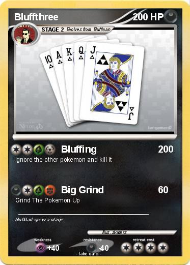 Pokemon Bluffthree
