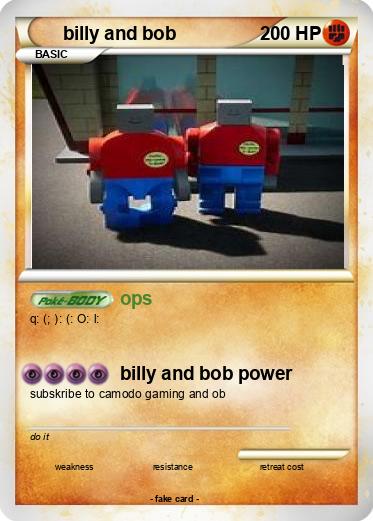 Pokemon billy and bob