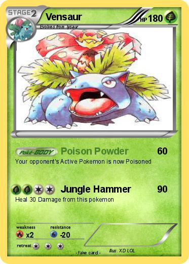 Pokemon Vensaur