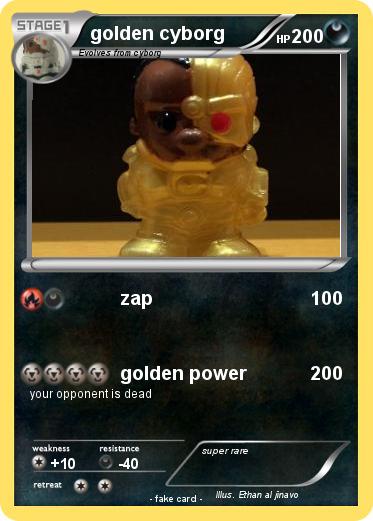 Pokemon golden cyborg