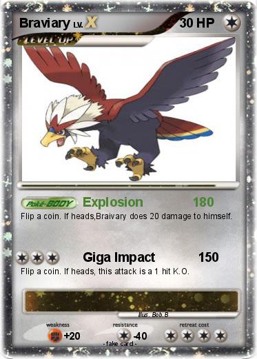 Pokemon Braviary
