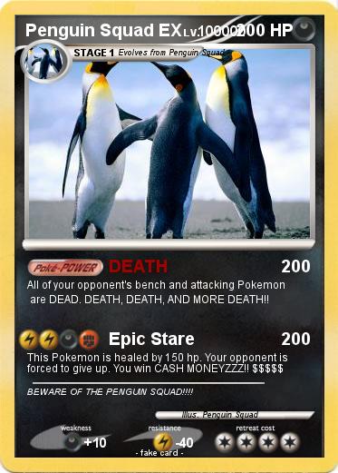 Pokemon Penguin Squad EX