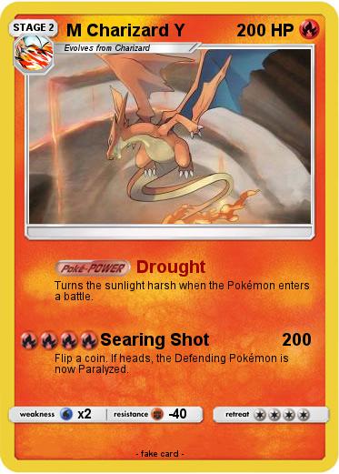 Pokemon M Charizard Y