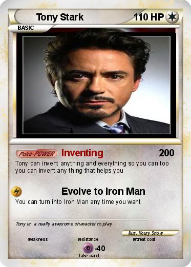 Pokemon Tony Stark