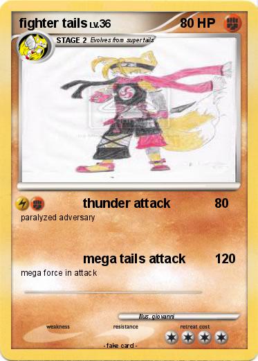 Pokemon fighter tails