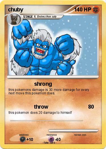 Pokemon chuby