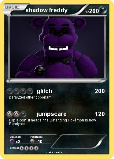 Pokemon shadow freddy