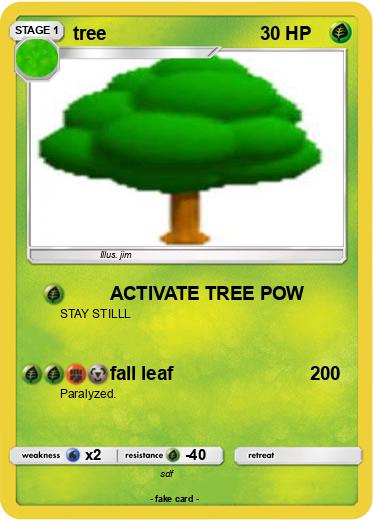 Pokemon tree