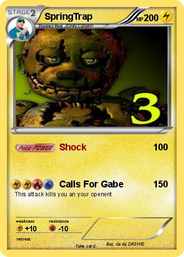 Pokemon SpringTrap