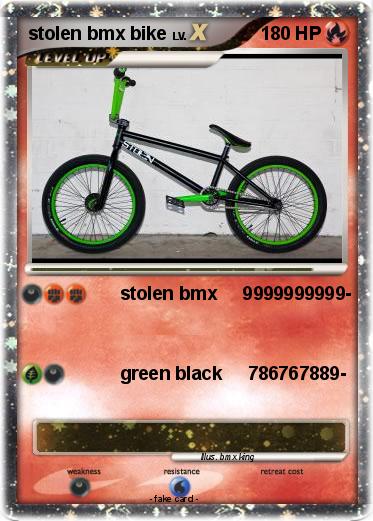 Pokemon stolen bmx bike