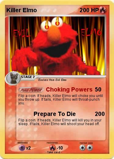 Pokemon Killer Elmo